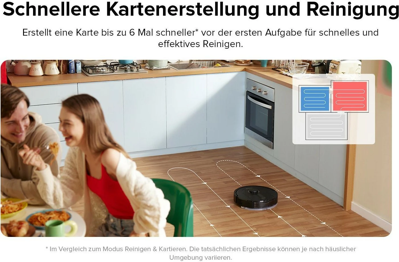 Robot fshesë Roborock Q5 Pro+, DuoRoller, 5500 Pa, 0.77L, 2.5L, e zezë