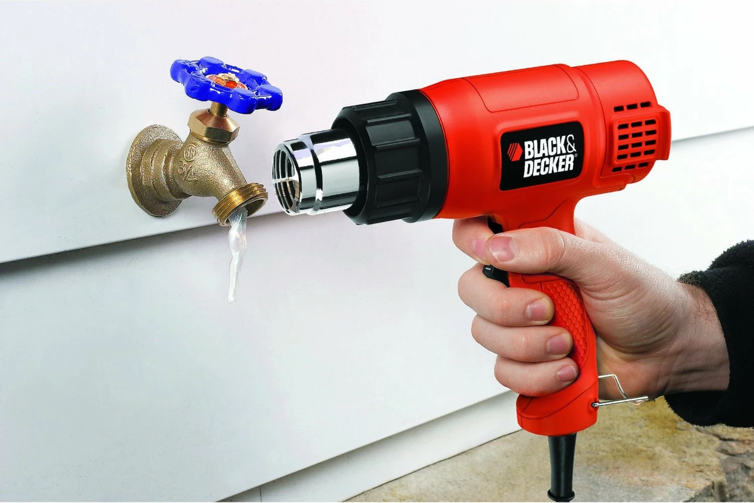 Pistoletë ajri të nxehtë Black&Decker KX1650 1750 W portokalli/zezë
