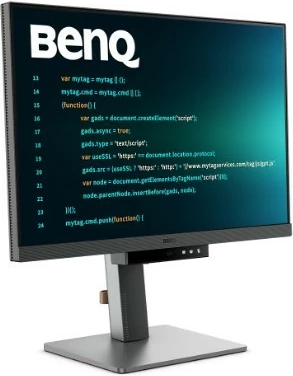 Monitor BenQ RD240Q, 24.1", WQXGA, IPS, 5ms, HDMI/DP/USB-C, Gri