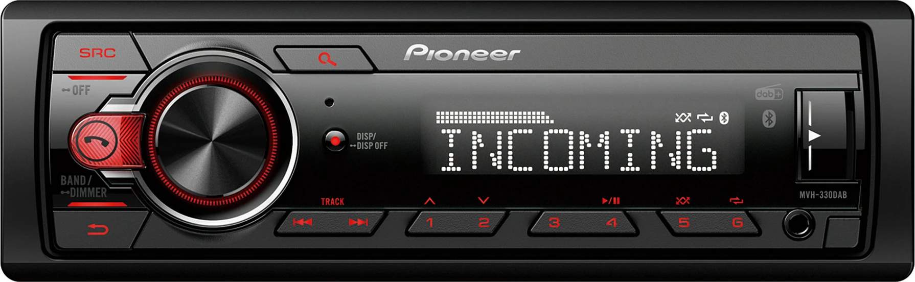 Radio makine Pioneer MVH-330DABAN me DAB antenë