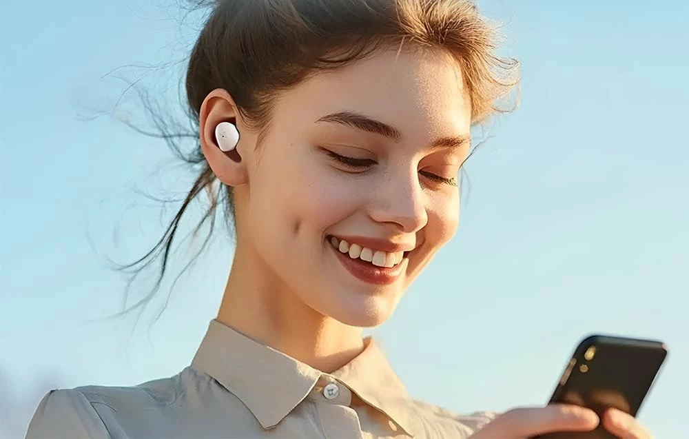 Kufje TWS Vention T17 (NBRB0), Bluetooth 5.3, 9mm, IPX4, me mikrofon, 20 orë, të zeza, set me kuti karikimi