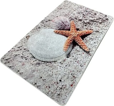 Tapet për banjo Mijölnir, model Starfish, shumëngjyrësh, 80x100cm