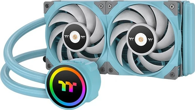 Ftohës uji all-in-one Thermaltake TOUGHLIQUID 240 ARGB, 240mm, turkez