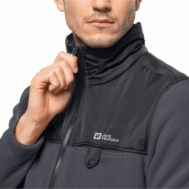 Jakne për meshkuj Jack Wolfskin, e zezë