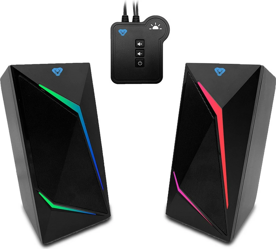 Altoparlantë gaming Media-Tech Cobra Pro Urion 2.0 MT3172, Bluetooth 5.0, RGB, të zinj