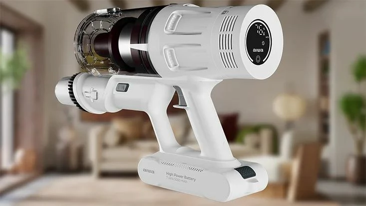 Fshesë me korrent pa kabllo AIWA ZENKAISUI EVO 4 AVC-610, 500W, 32 kPa, bateri 3000mAh, depo 600ml, filtër HEPA, e bardhë