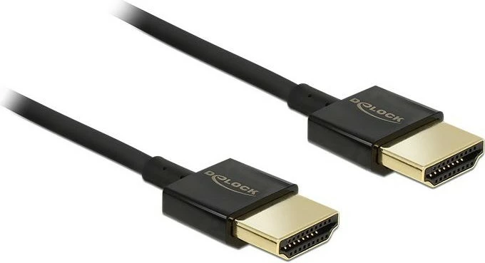 Kabëll HDMI DeLOCK 2m, 4K, 3D, i zi