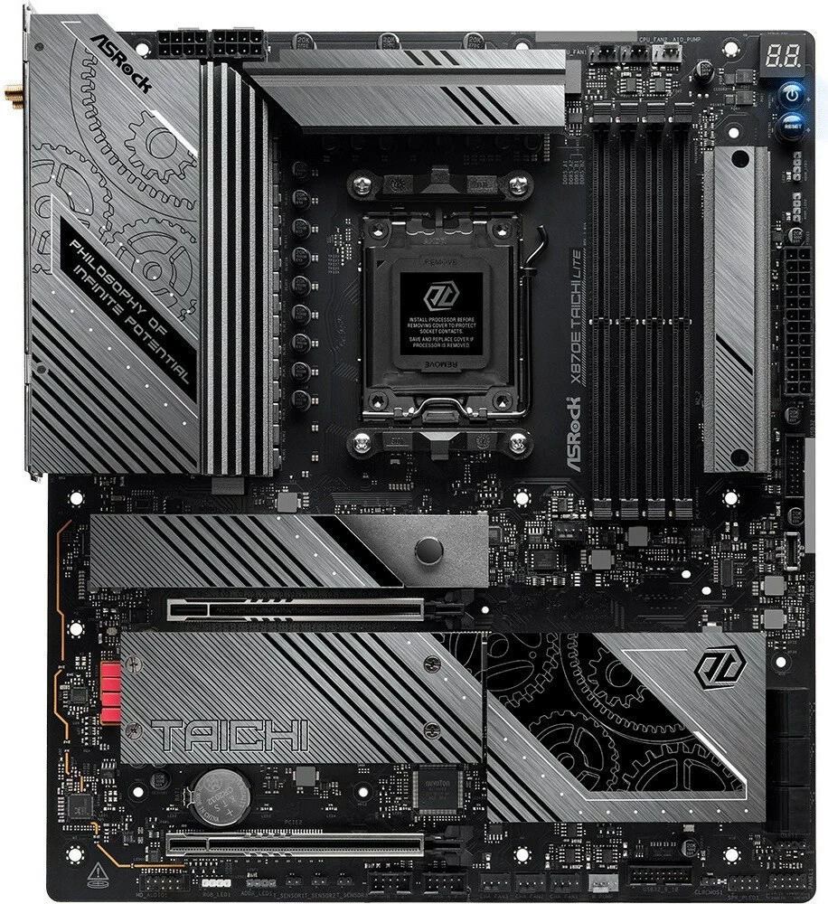 Pllakë amë ASRock X870E Taichi Lite, Socket-AM5
