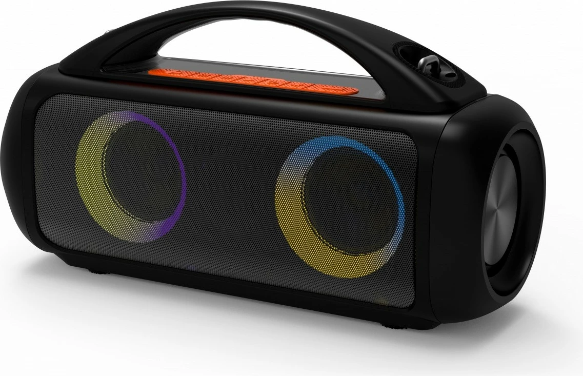 Altaparlant portativ Media-Tech POWER AUDIO PRO MT3184 me Bluetooth, Karaoke, 16h, i zi/portokalli