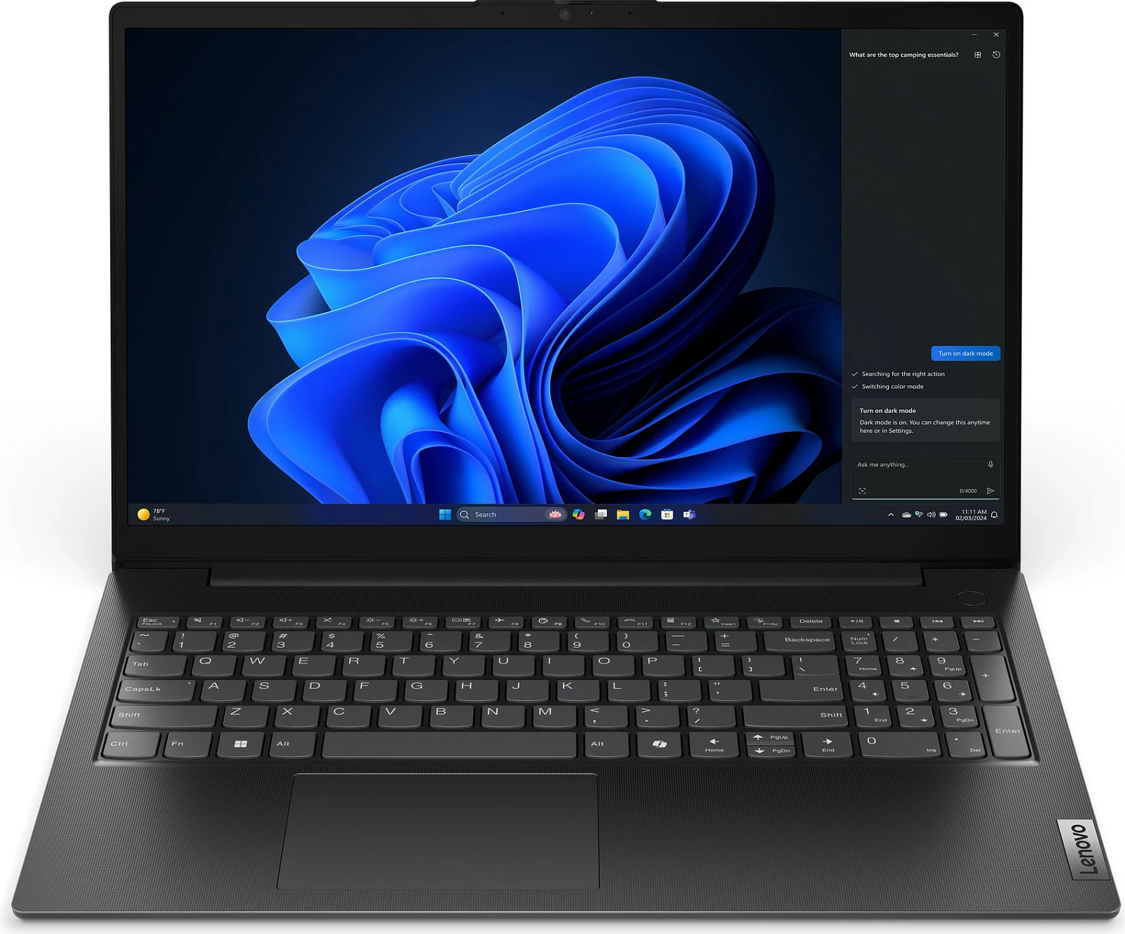 Laptop Lenovo V15 G4 IRU, i5-13420H, 8GB RAM, 512GB SSD, 15.6" FHD, FreeDOS, i zi