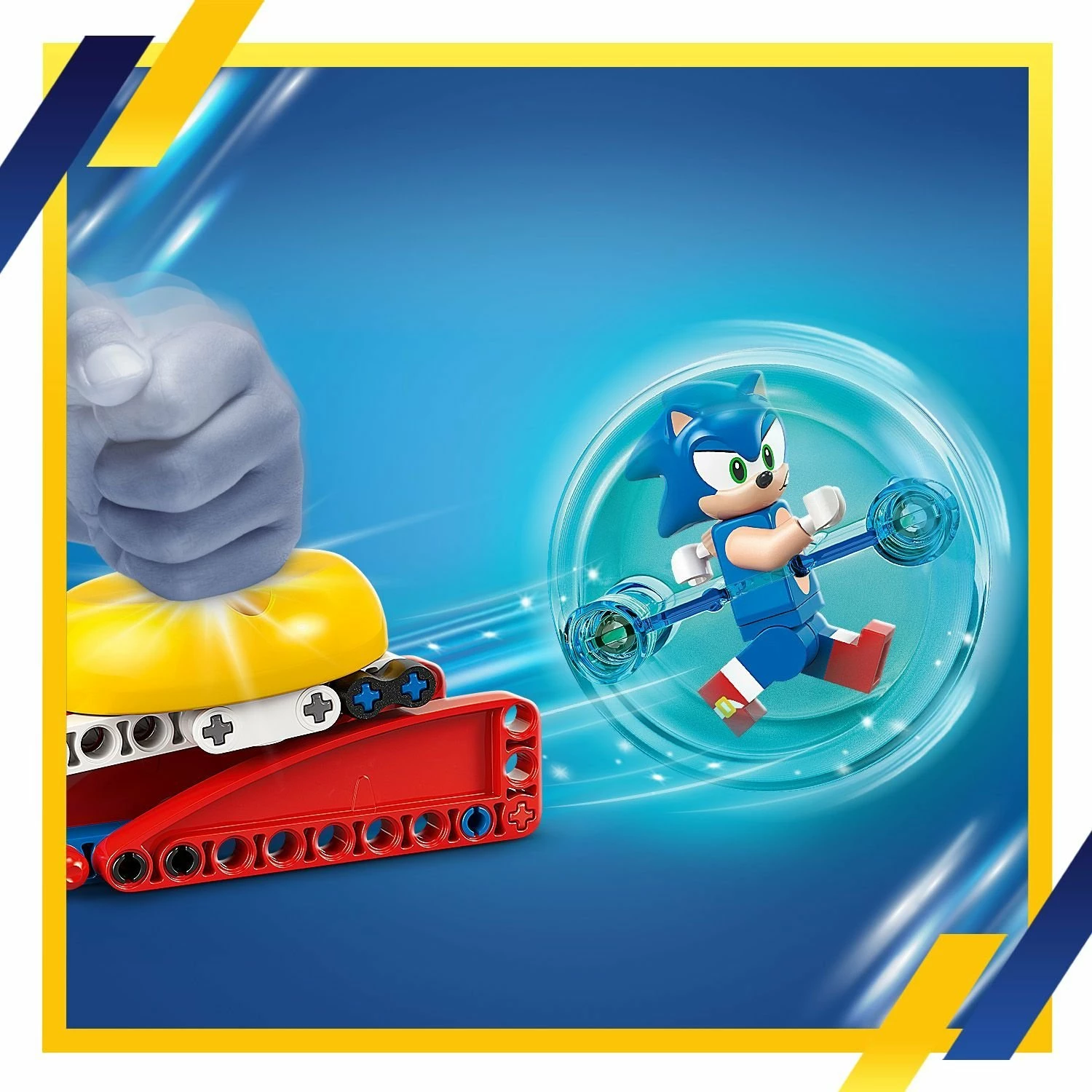 Set LEGO Sonic the Hedgehog 77001 Sonic dhe beteja në kamp, 177 copë, 7+