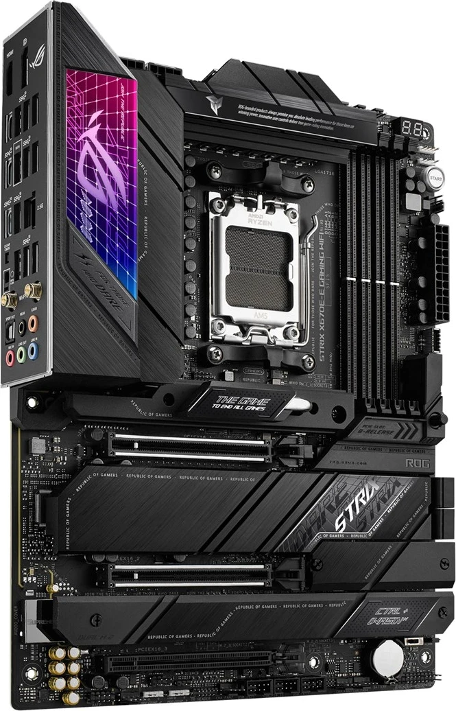 Pllakë amë Asus ROG Strix X670E-E Gaming, AMD X670, AM5 ATX, e zezë