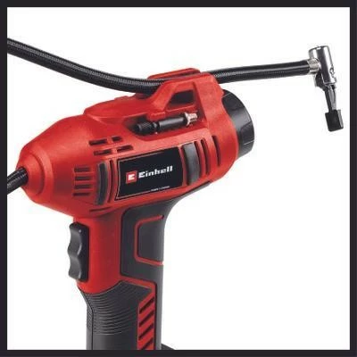 Kompresor portativ Einhell CE-CC 18 Li-Solo, 11 bar, 12 l/min, pa bateri, zi/kuq
