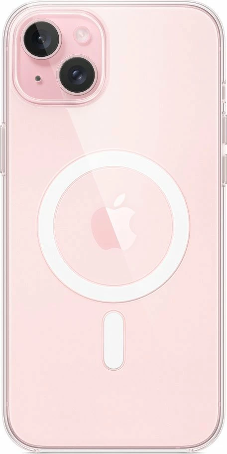 Mbështjellës Apple MagSafe MT213ZM/A për iPhone 15 Plus 6.7", transparent