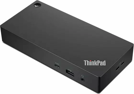 Stacion dokimi USB-C Lenovo ThinkPad Universal 40AY0090EU, Power Delivery 100W, 2x DisplayPort, HDMI, Gigabit LAN, e zezë