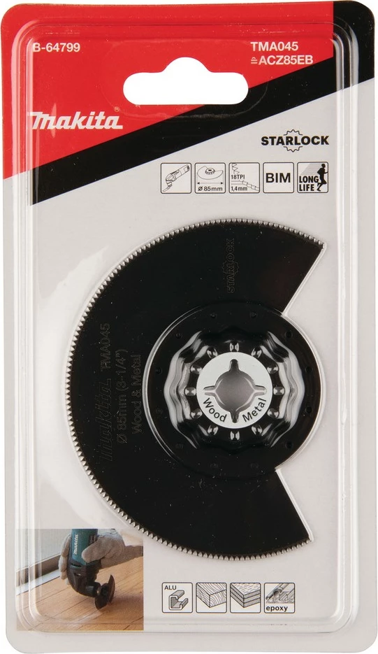 Teh prerës Makita B-64799, bimetal, 18 TPI, 1 copë