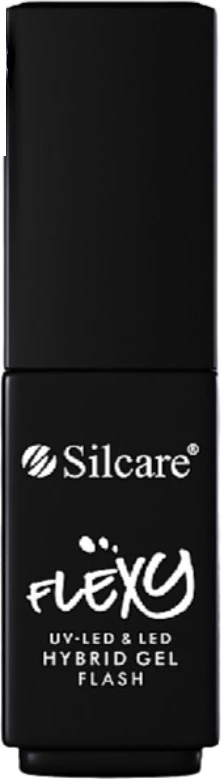 Llak për thonj Silcare Flexy Hybrid Gel Flash Light Blue për femra, 4.5g