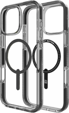 Mbështjellës Zagg Santa Cruz Snap MagSafe për iPhone 16 Pro Max, i zi