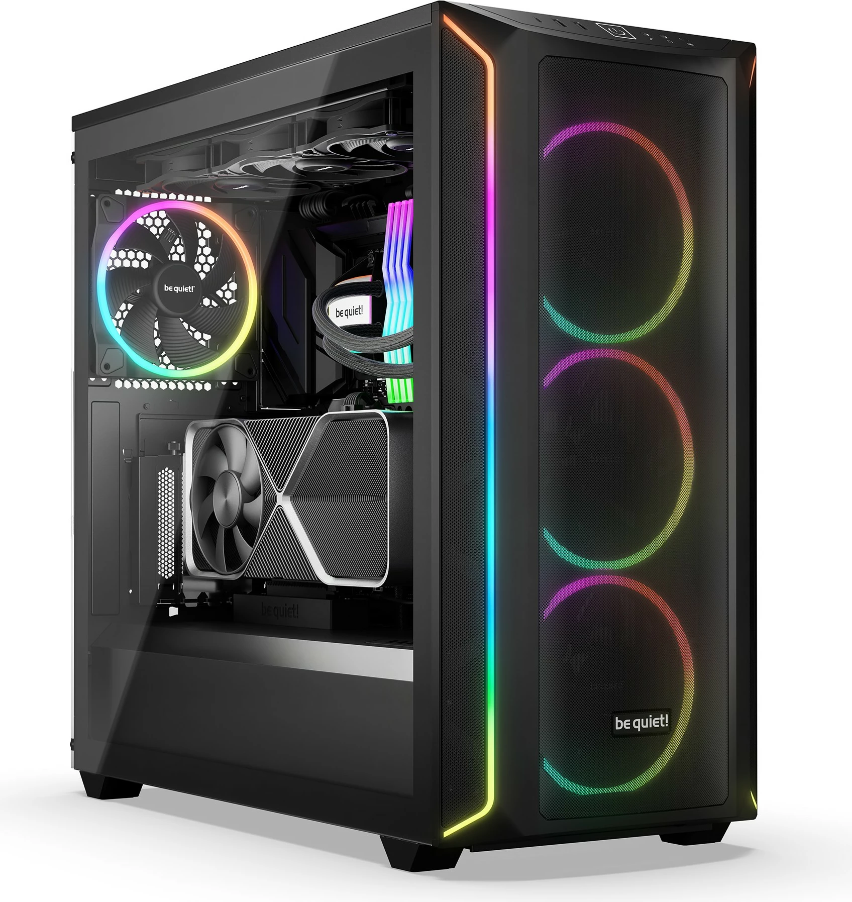 Kasë Be Quiet! Shadow Base 800 FX Black, Midi Tower, PC, ATX, EATX, micro ATX, Mini-ITX, e zezë