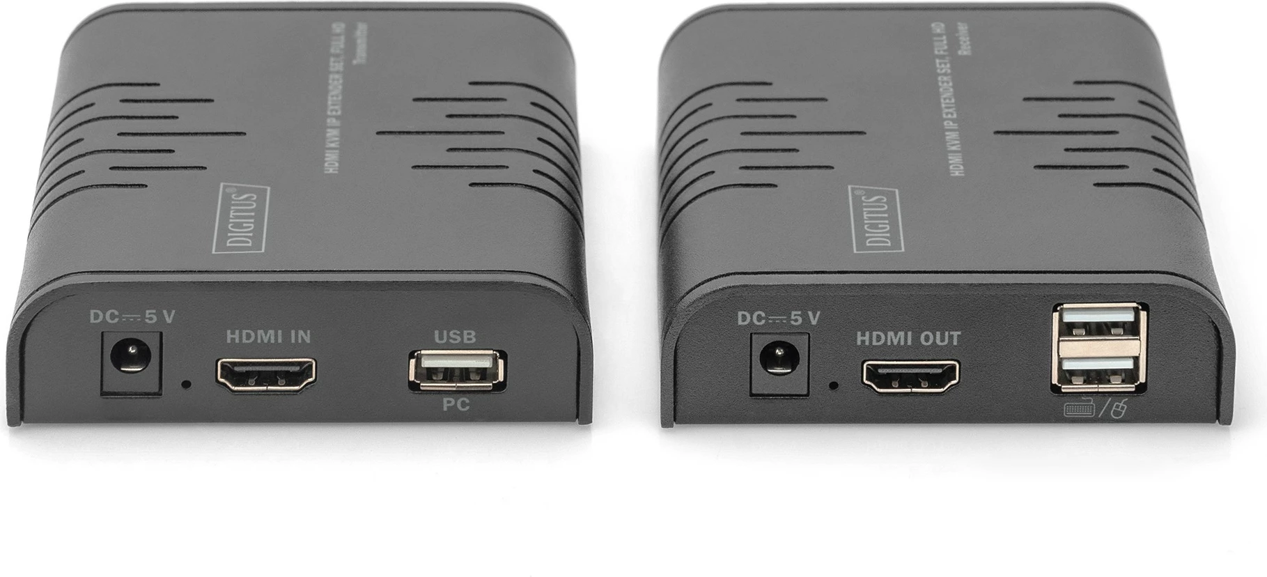 Transmetues & pranues HDMI KVM Digitus, Full HD 1080p, 120m, i zi