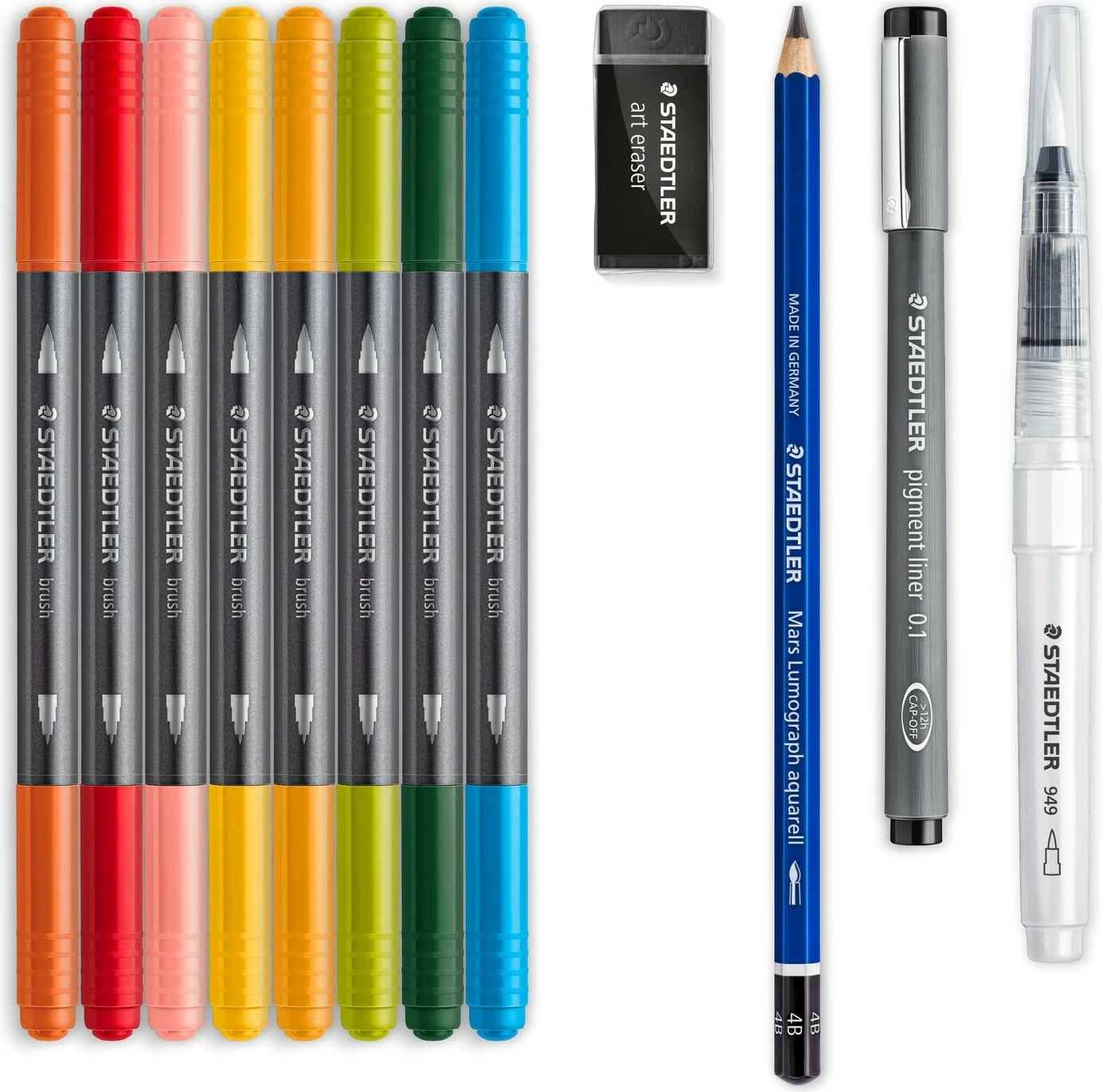 Set akuarel STAEDTLER 61 3001-1, 12 copë, ngjyra të përziera
