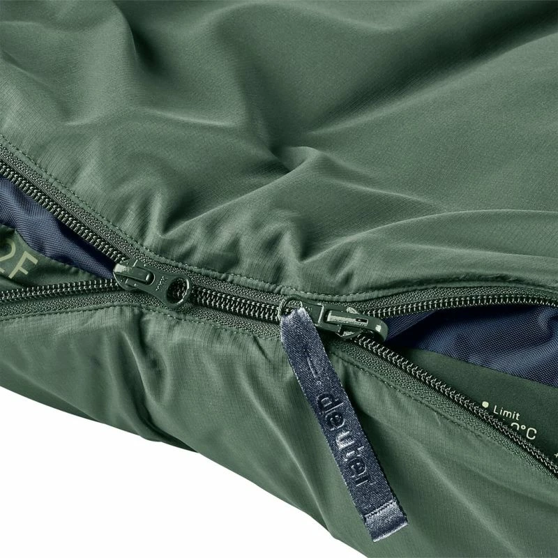 Thes gjumi Deuter Orbit -5C/23F 185cm, ivy/ink