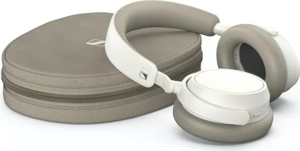 Kufje Sennheiser Accentum Plus, 20-22000 Hz, karikim 3.5 orë, të bardha