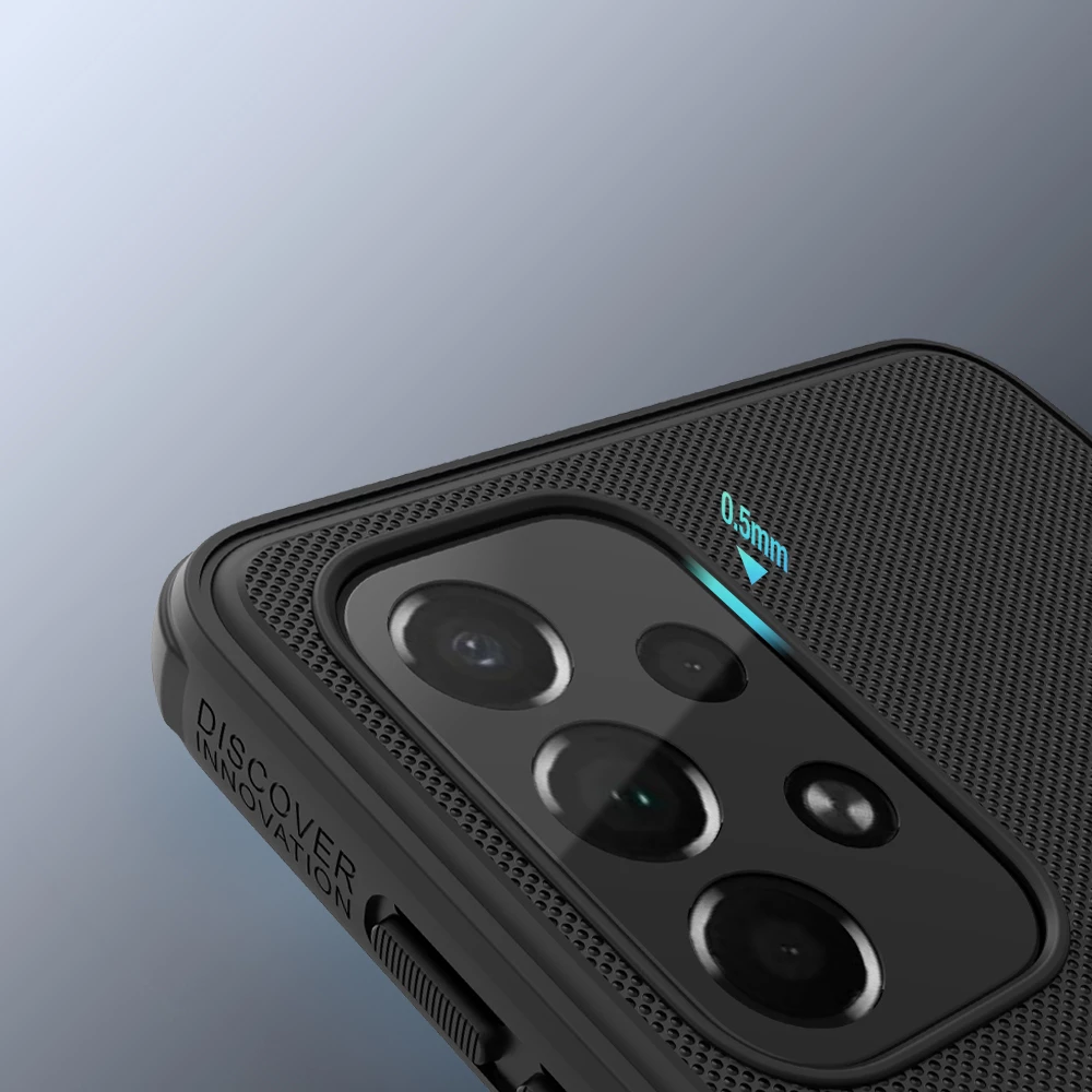 Mbështjellës Nillkin Super Frosted Shield Pro për Samsung Galaxy A73, Kaltër