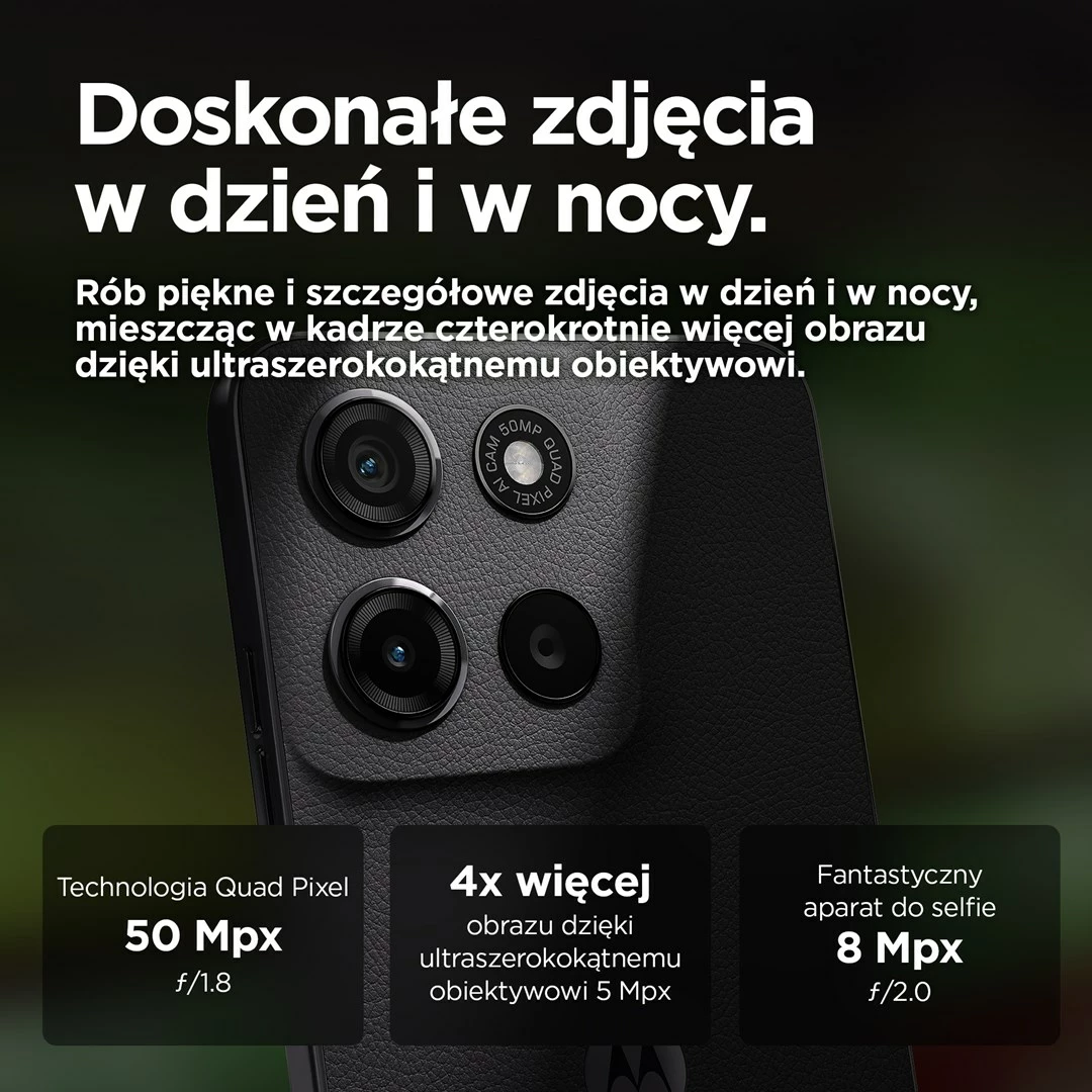 Celular Motorola moto g15, 6.72", Dual SIM, Android 15, 8 GB RAM, 128 GB, Gri