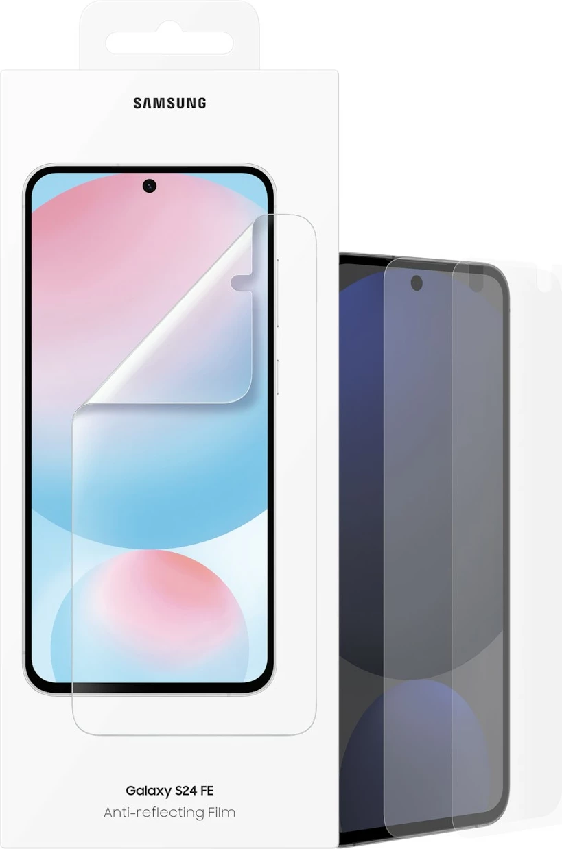 Mbështjellës ekran Samsung Galaxy S24 FE, Anti-reflektiv, 2 copë, Transparent