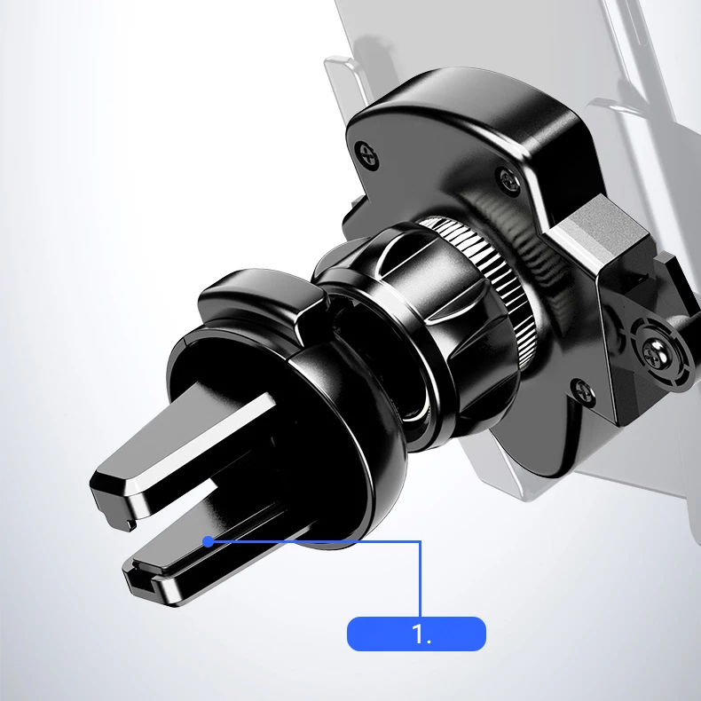 Mbështjellës gravitacional për celular Hurtel YC05, për ventilator të makinës, Gri e errët
