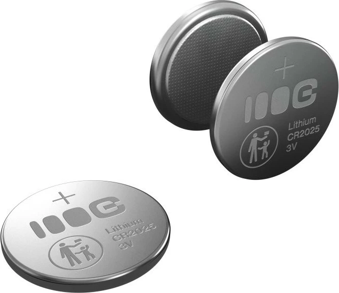 Bateri buton, Green Cell, CR2025, 3V 160mAh litium, set 5 copë