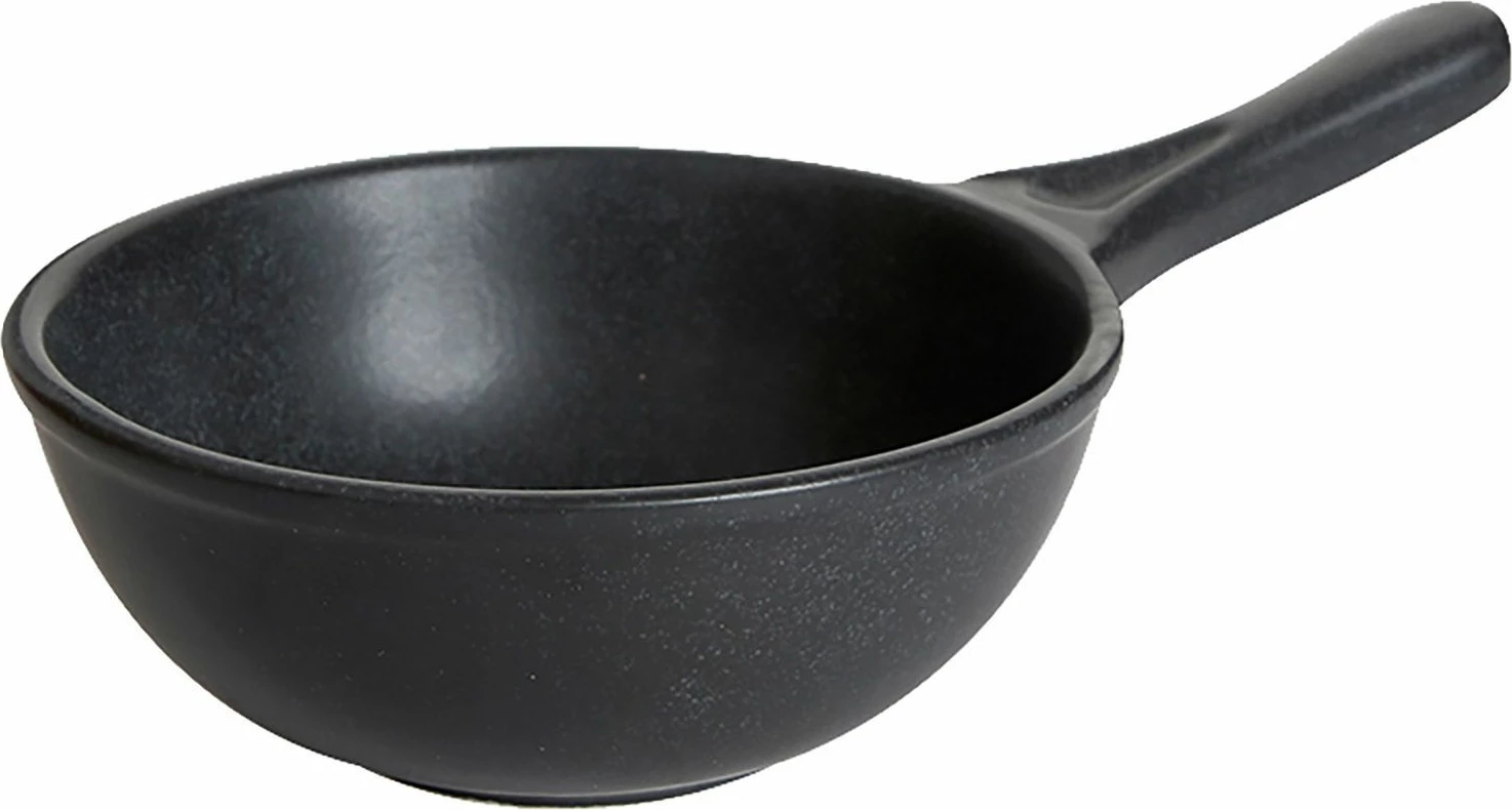 tigan porcelani, Porland, Seasons Coal 160 mm 650 ml, e zezë/grafit