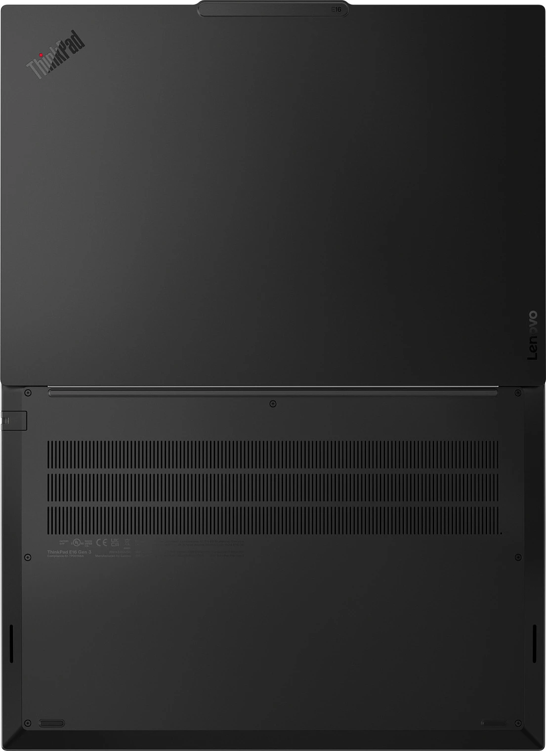 Laptop Lenovo ThinkPad E16 Gen 3, Core Ultra 7 258V, 32GB RAM, 1TB SSD, 16" WUXGA, Windows 11 Pro, i zi