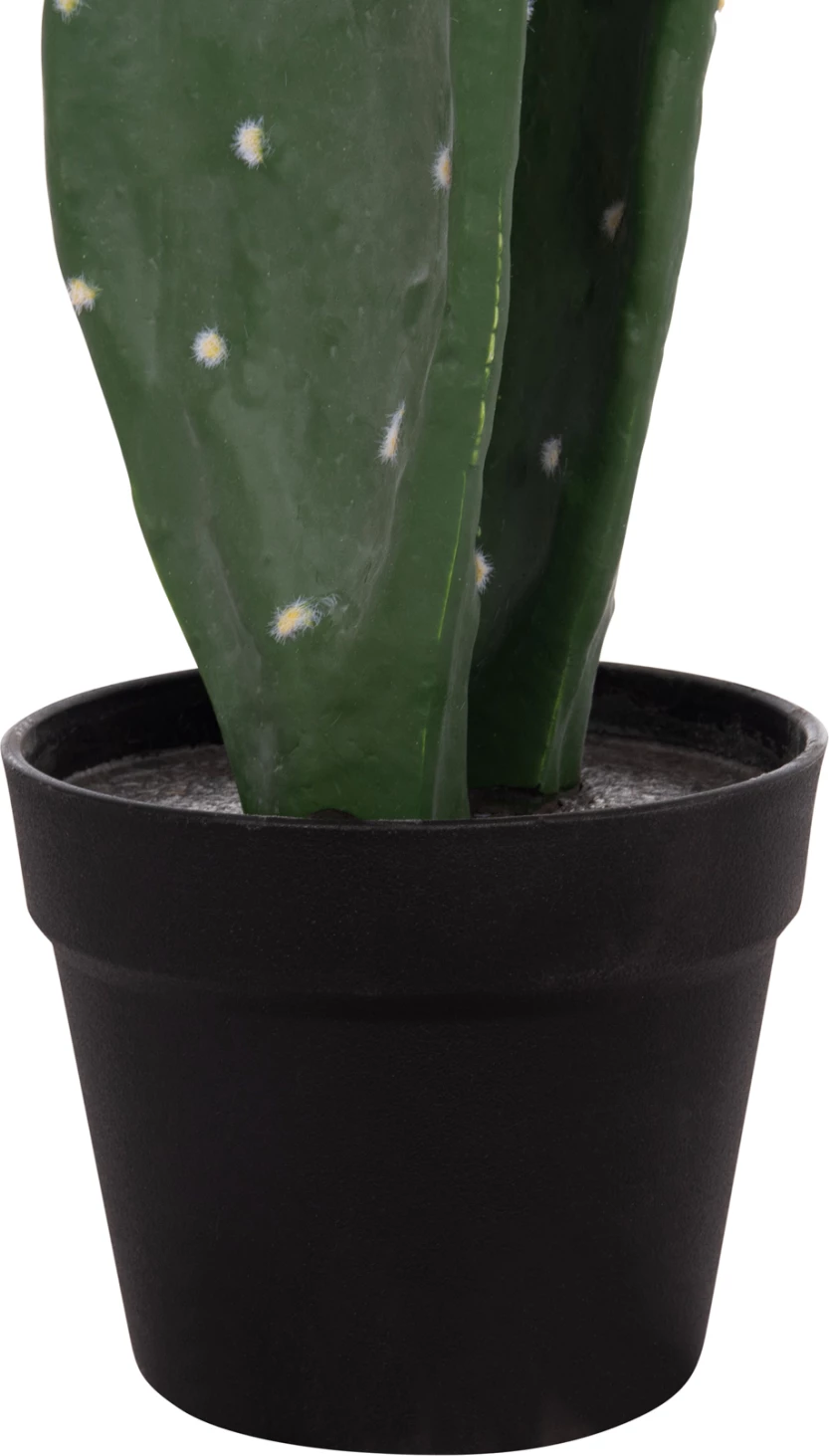 Bimë dekorative sintetike në vazo, kaktus, FH4748, 16x20x85cm