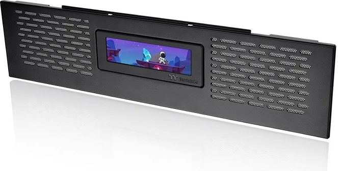 Panel LCD Thermaltake për kasë The Tower 500, i zi