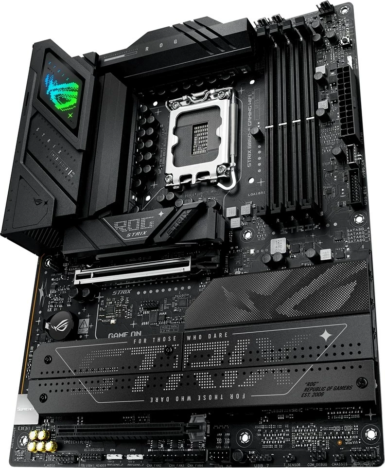 Pllakë amë ASUS ROG STRIX B860-F GAMING WIFI, Socket LGA 1851, ATX, Multicolour
