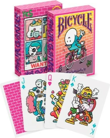 Letra loje Bicycle Brosmind Four Gangs, 56 copë