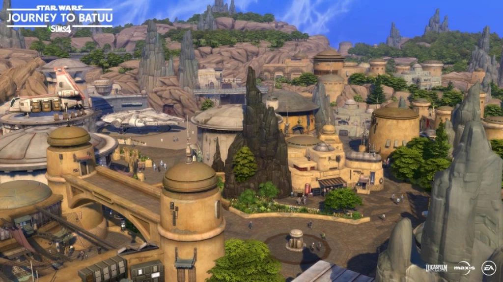 Video lojë Electronic Arts The Sims 4 + Star Wars: Journey to Batuu Bundle për Xbox One