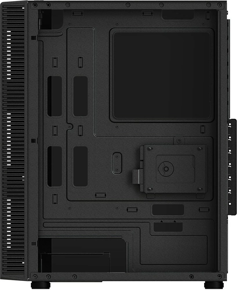 Kasë FSP CMT192, Midi Tower, PC, ATX, micro ATX, Mini-ITX, SPCC, Tempered glass, Multi, Black