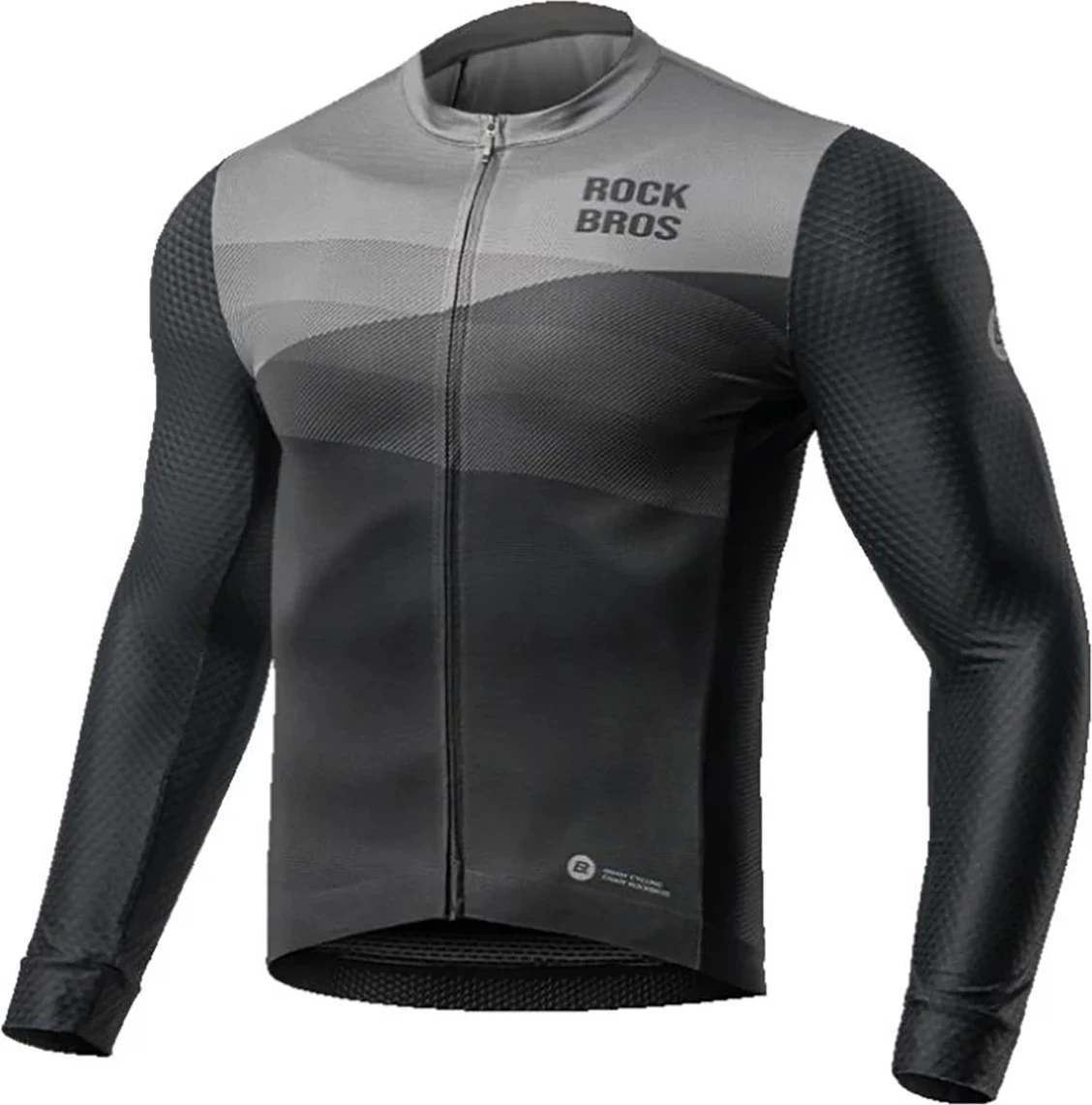 Bluzë çiklizmi Rockbros 15120009004 me mëngë të gjata, XL, e zezë