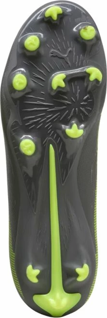 Atlete futbolli për fëmijë Puma, gri