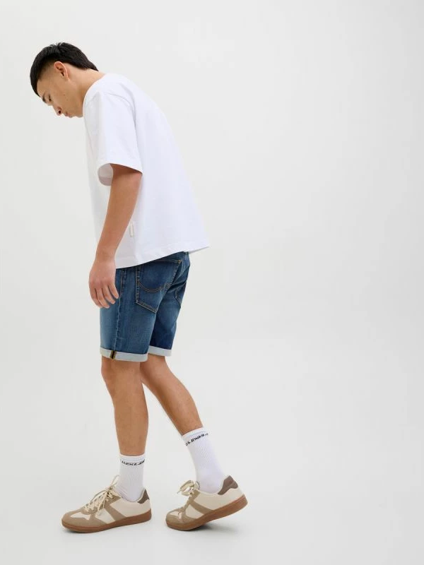 Shorce denim Jack&Jones JJIRICK JJICON IK 12269605, blue