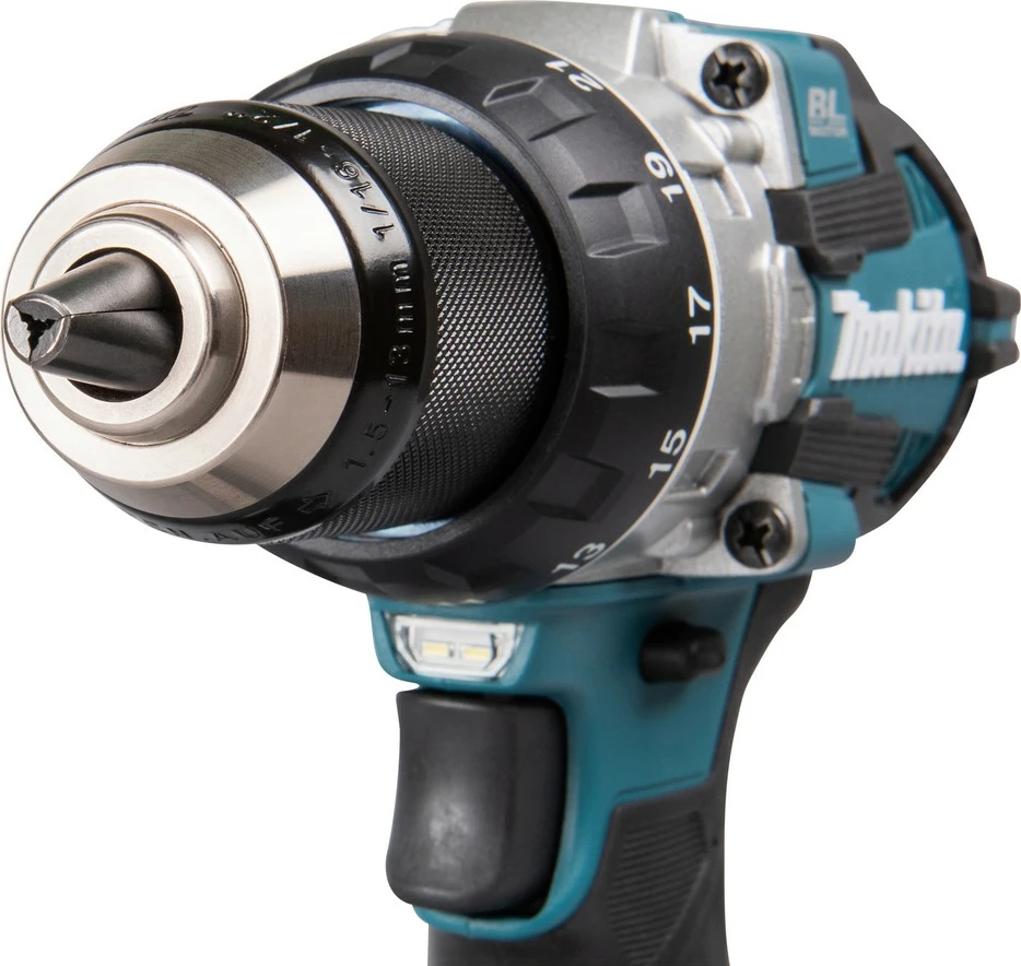 Makineri vidash Makita DHP489RTJ, brushless, 18V, Li-Ion, zi/kaltër