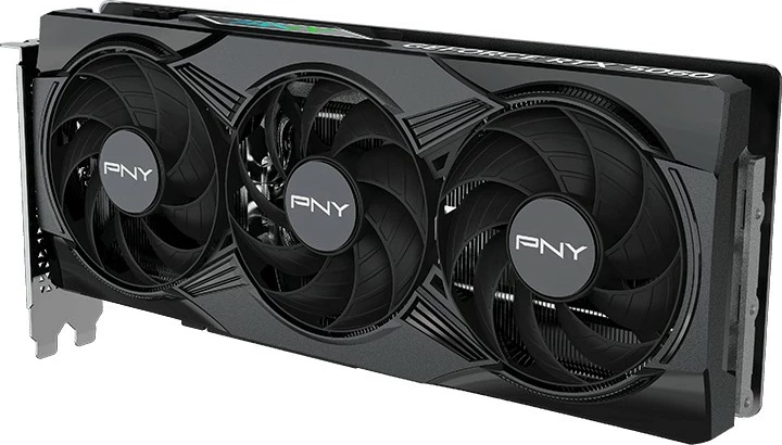 Kartelë grafike PNY RTX 5060 8GB GDDR7, 3 fan, e zezë