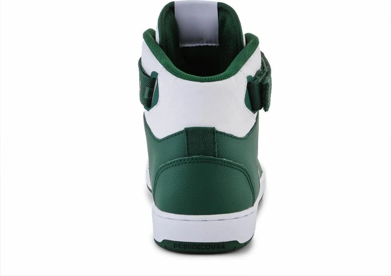 Atlete të larta për meshkuj DC, të bardha me të gjelbër