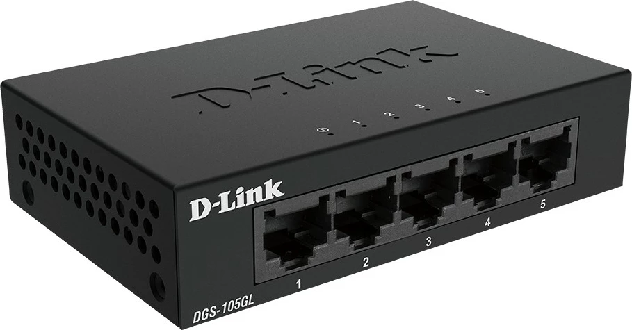 Switch D-Link DGS-105GL/E, 5 porta, Gigabit, i zi