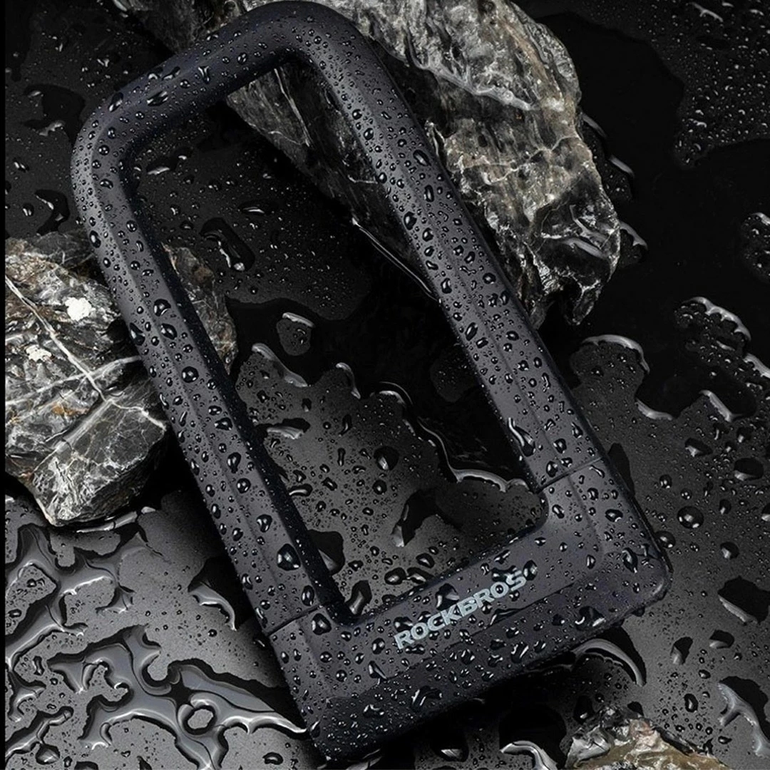 Bravë biçiklete Rockbros RKS626-BKU, 210x110 mm, me çelës, e zezë