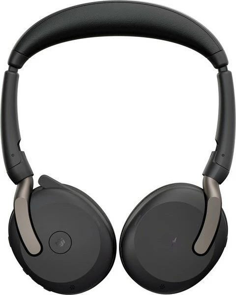 Kufje Jabra Evolve2 65 Flex, Link380a MS Stereo, Ngarkim pa tela, E zezë