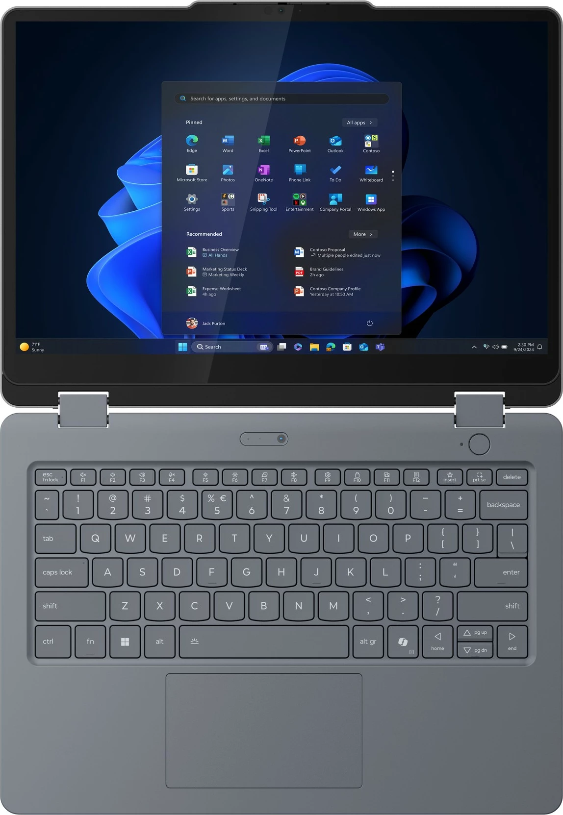 Laptop Lenovo 13w 2-in-1 G3, Core i5 120U, 16GB, 512GB SSD, Pen Touch, gri